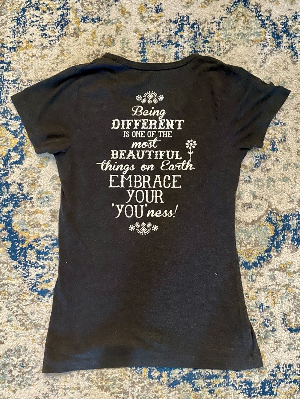 Natural Life Live Happy fitted t-shirt, S - Picture 2 of 4